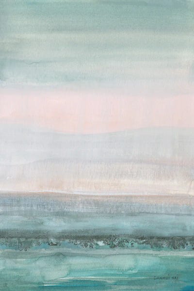 Danhui Nai: Pastel Seascape by Danhui Nai