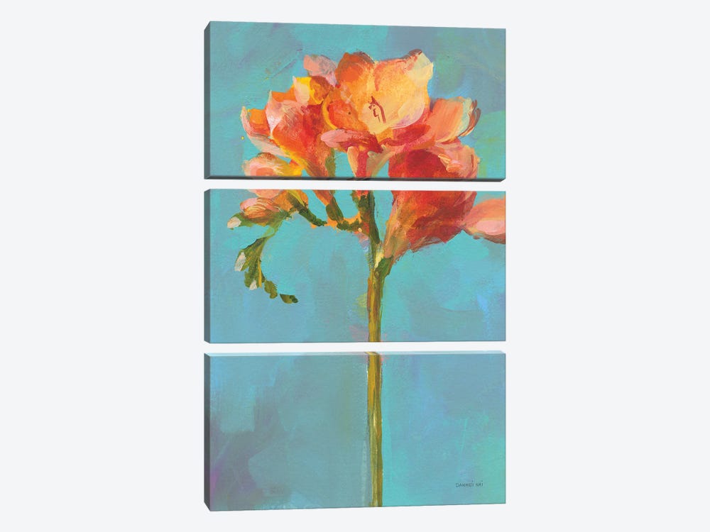 Modern Floral II by Danhui Nai 3-piece Canvas Art
