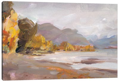 October Coast Canvas Art Print - Danhui Nai