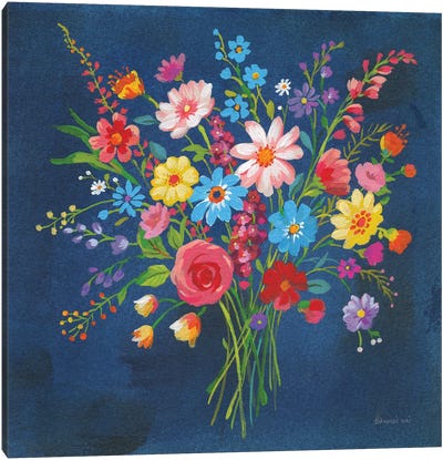 Selection of Wildflowers Canvas Art Print - Danhui Nai