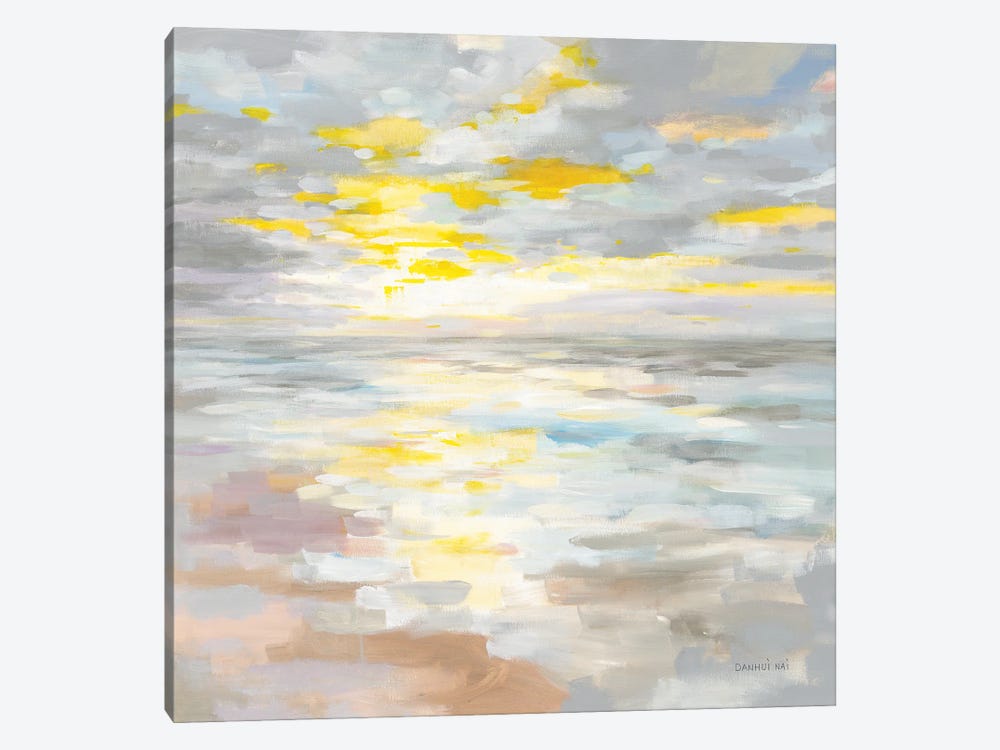 Sunup On The Sea by Danhui Nai 1-piece Canvas Print