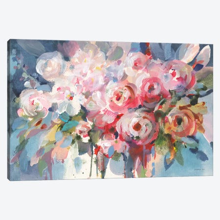 Fullness of Flowers Canvas Print #NAI364} by Danhui Nai Art Print