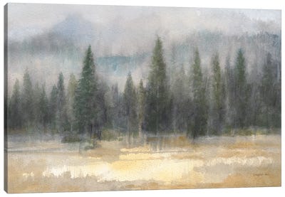 Misty Pines Canvas Art Print - Danhui Nai