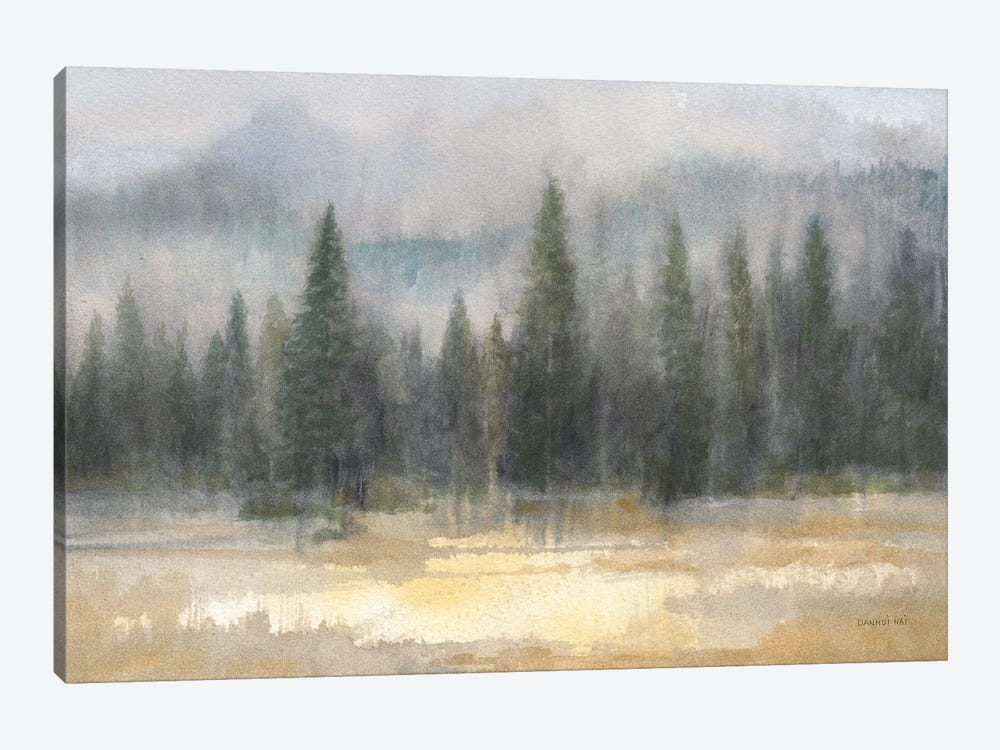 Misty Pines by Danhui Nai 1-piece Art Print