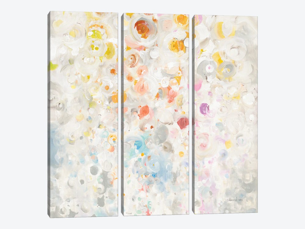Bubbling Up by Danhui Nai 3-piece Canvas Print