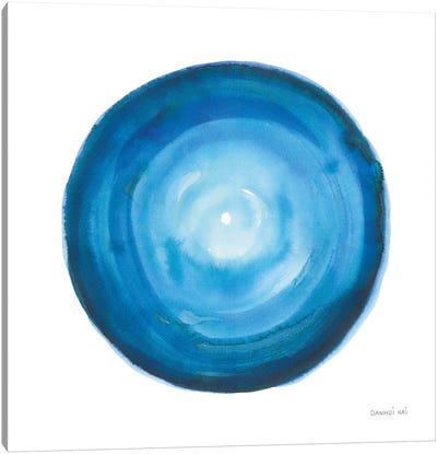 Center Of Blue II Canvas Art Print - Danhui Nai