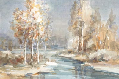 Flowing River by Danhui Nai canvas print