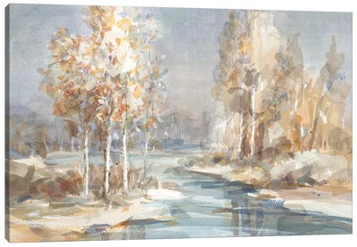 Flowing River Canvas Art Print - Danhui Nai