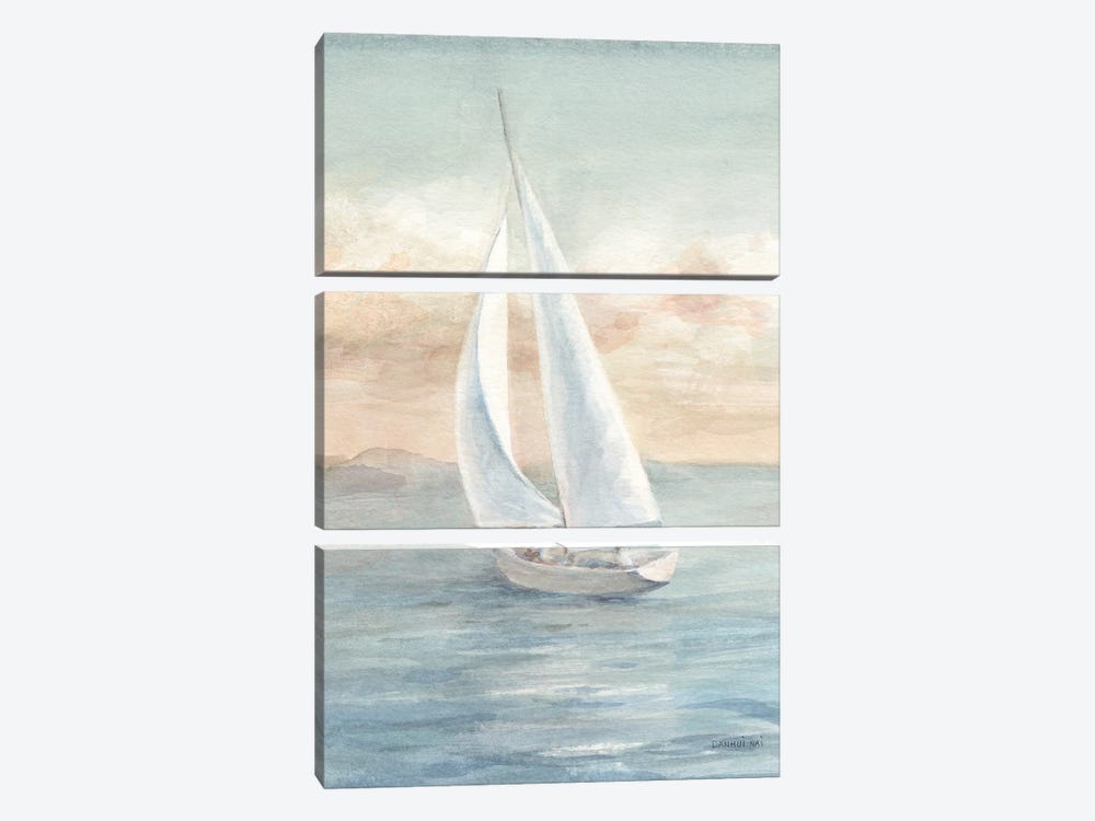 Full Sail I by Danhui Nai 3-piece Canvas Print