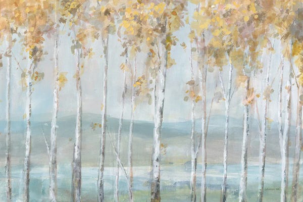 Lakehouse Décor: Lakeview Birches by Danhui Nai