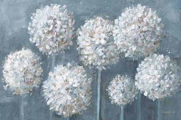 Modern Farmhouse Bedroom: Simple Agapanthus by Danhui Nai