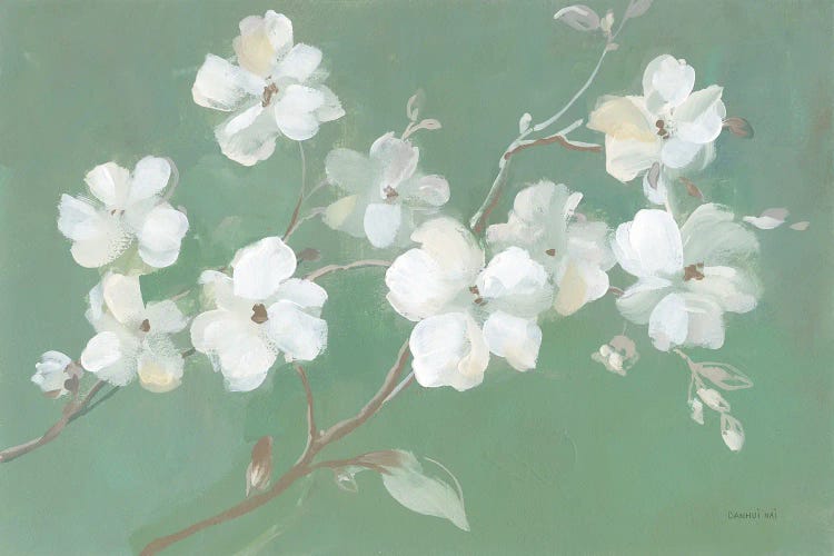 Blossoms on Sage by Danhui Nai wall art