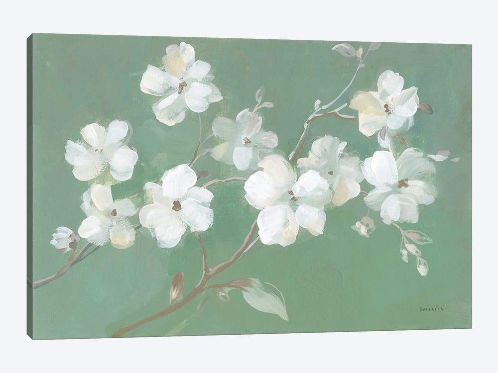 Blossoms on Sage by Danhui Nai 1-piece Art Print
