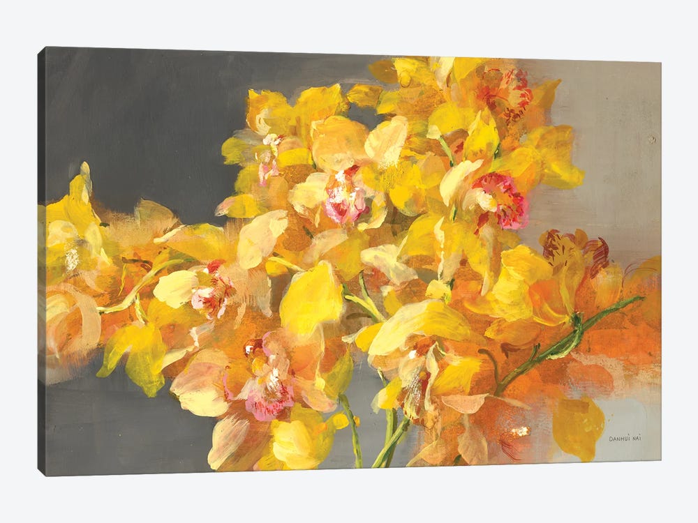 Orchid Dreaming by Danhui Nai 1-piece Canvas Artwork