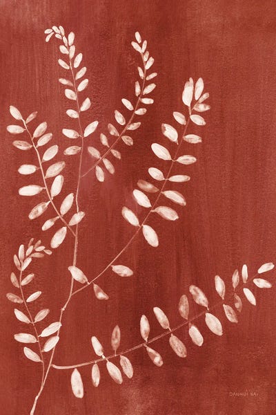 Danhui Nai: Simple Nature I Burgundy by Danhui Nai