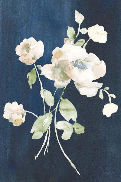 White Florals of Summer III by Danhui Nai art print