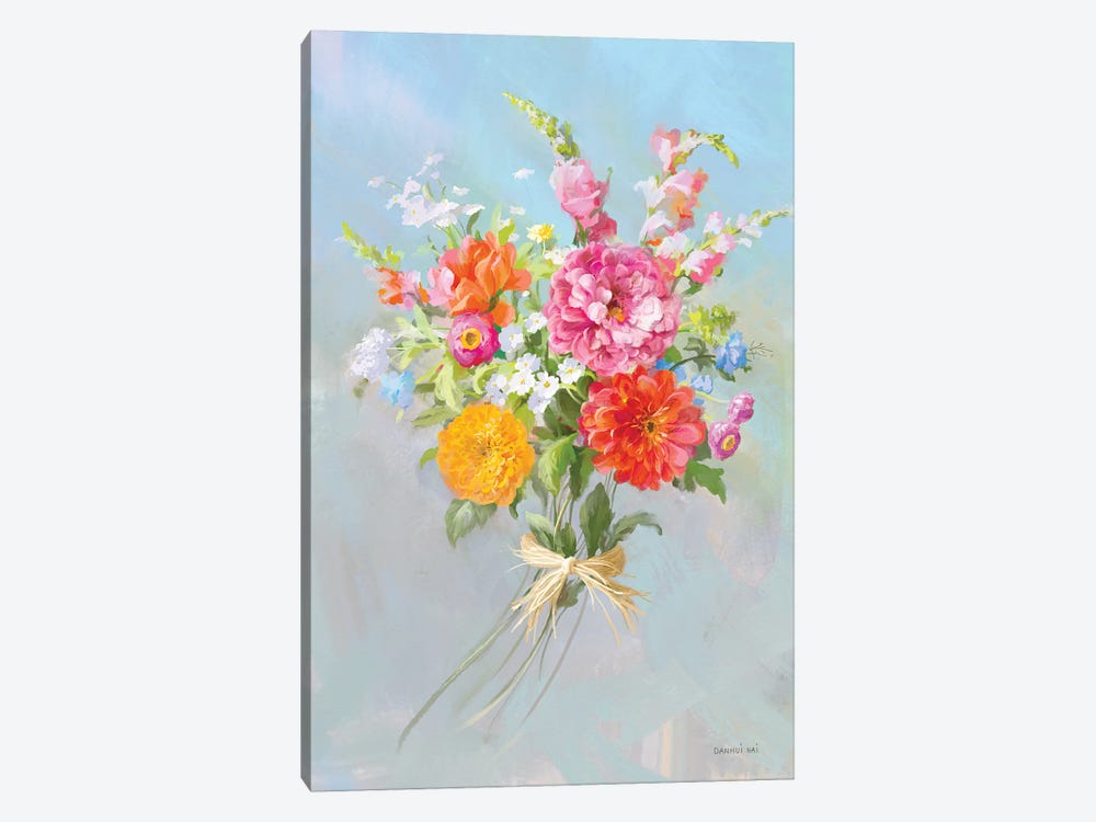Country Bouquet II by Danhui Nai 1-piece Canvas Artwork