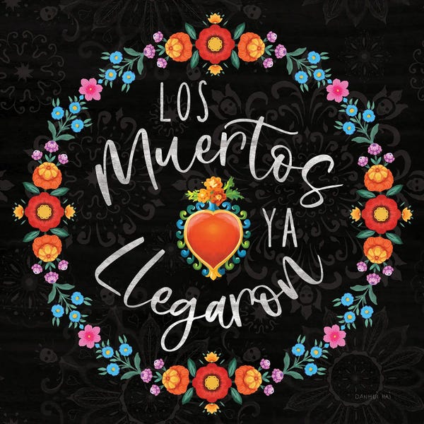 Latin Décor: Dia de los Muertos IV by Danhui Nai
