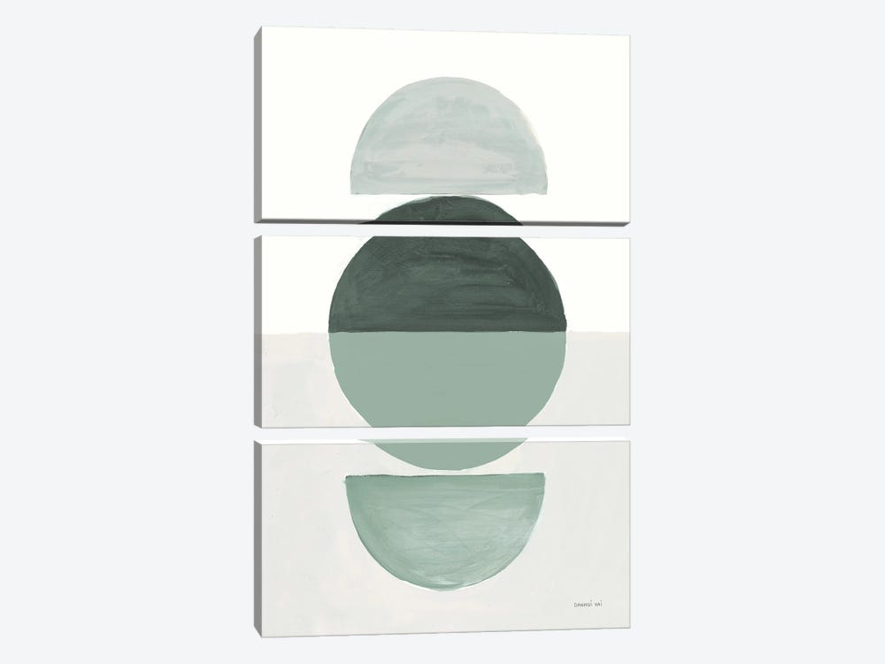 In Between I Eucalyptus by Danhui Nai 3-piece Canvas Print