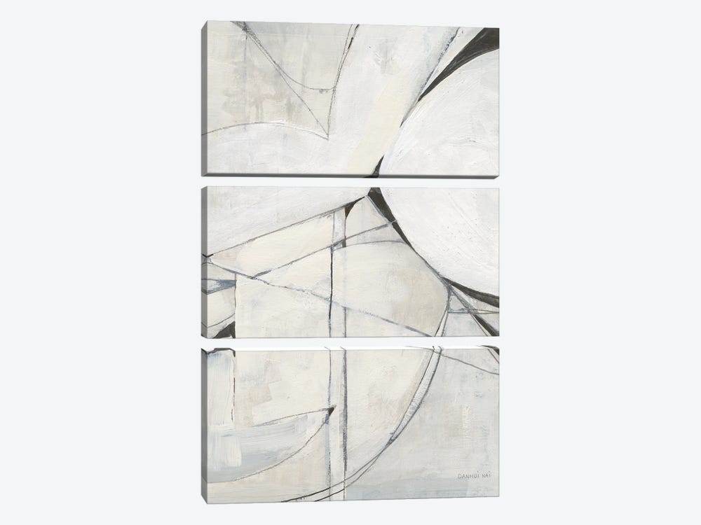 Whisper Abstract by Danhui Nai 3-piece Canvas Art