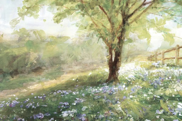 Danhui Nai: Field of Bluebells Neutral by Danhui Nai