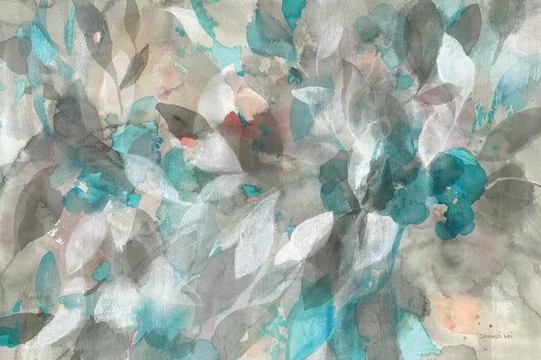 Traditional Living Room: Abstract Nature by Danhui Nai