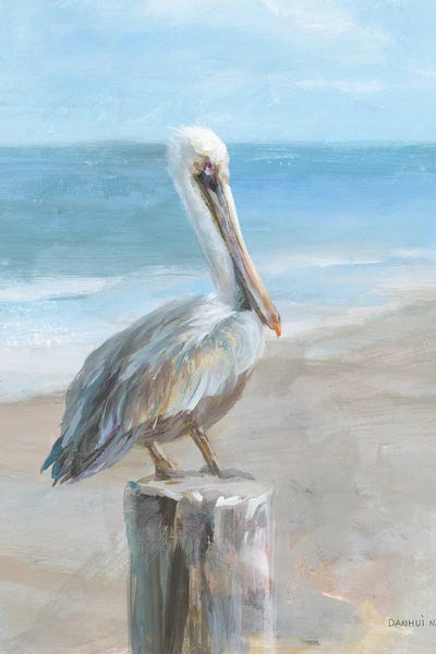 Pelicans: Pelican by the Sea by Danhui Nai
