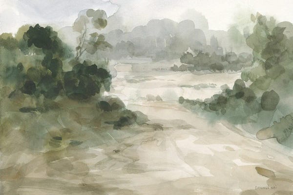 Hillsides: Verdant I by Danhui Nai