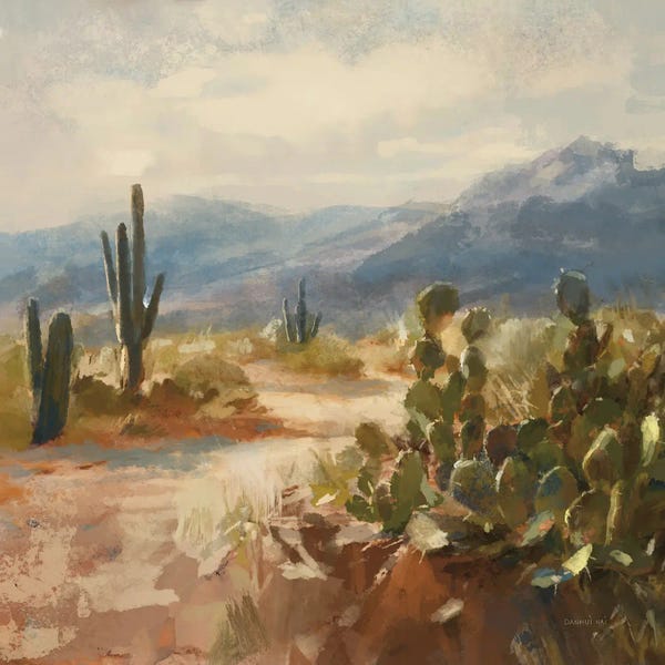 Fine Art Print: A Desert Journey by Danhui Nai