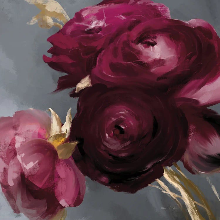 Plum Ranculus by Danhui Nai wall art