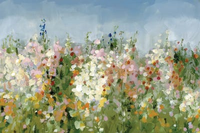 Danhui Nai - Steelpix Metal Wall Art: Tranquil Field by Danhui Nai