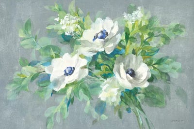 Bouquet For You by Danhui Nai multi panel art