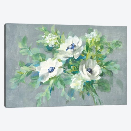 Bouquet For You Canvas Print #NAI58} by Danhui Nai Art Print