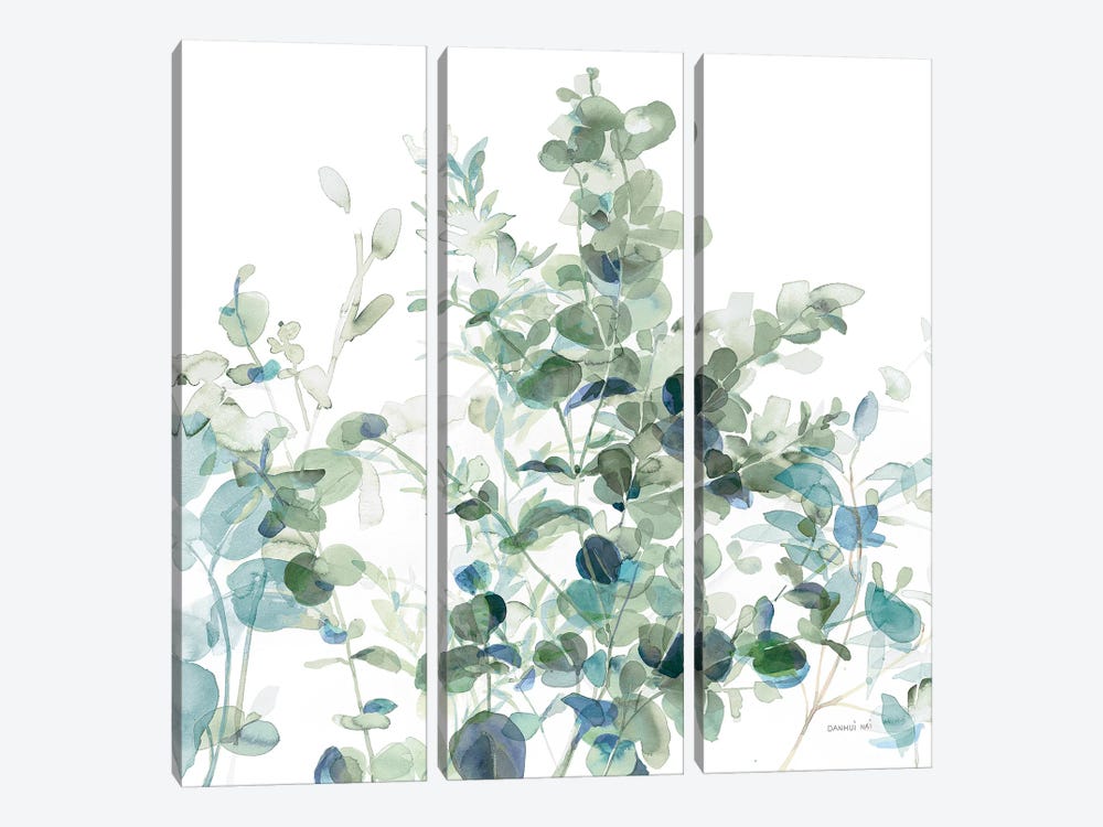 Eucalyptus I Cool by Danhui Nai 3-piece Art Print