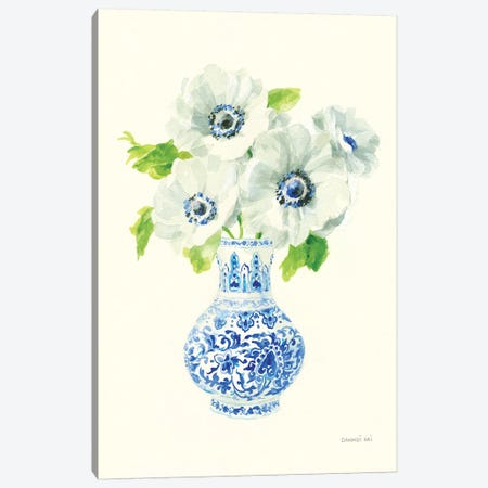 Floral Chinoiserie I Canvas Print #NAI63} by Danhui Nai Canvas Wall Art