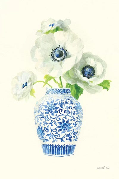 Danhui Nai: Floral Chinoiserie II by Danhui Nai