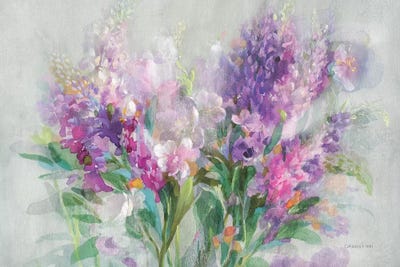 Garden Abundance by Danhui Nai framed canvas print