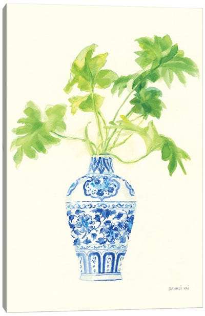 Palm Chinoiserie III Canvas Art Print - Danhui Nai