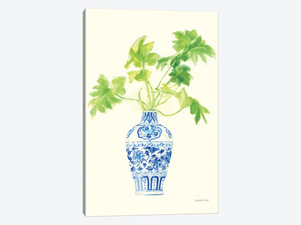 Palm Chinoiserie III by Danhui Nai 1-piece Canvas Art Print