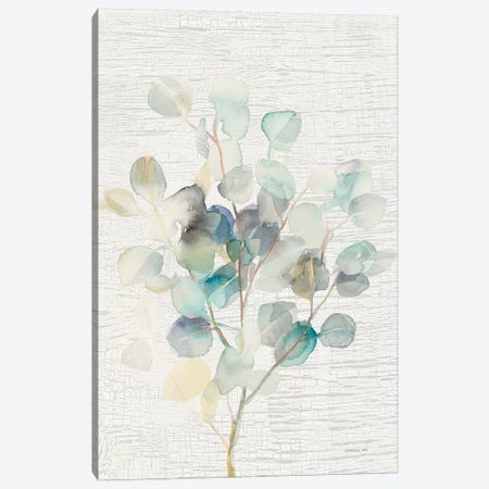 Eucalyptus III Vintage Canvas Print #NAI83} by Danhui Nai Canvas Art