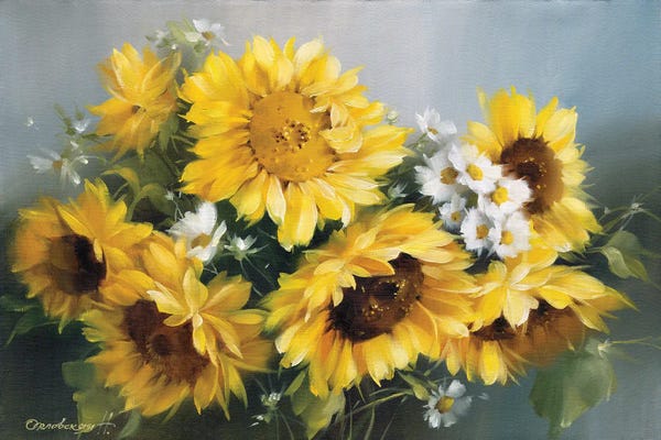 A.D. Lines Eurogroup Inc.: Sunflowers by Natalia Arlouskaya