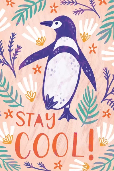 Penguins: Baby Rainbow Ocean I by Natalie Miles