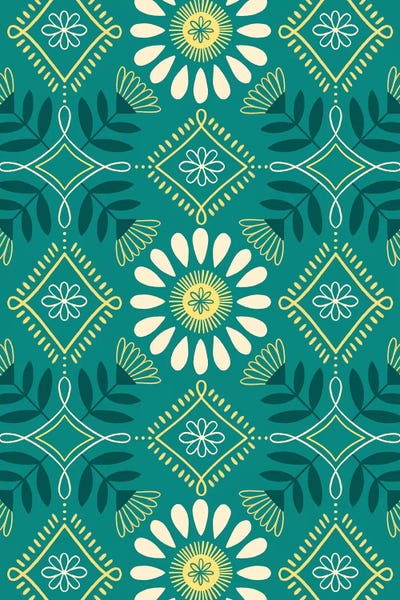 Summer Fun In The Sun VIII by Natalie Miles framed canvas print