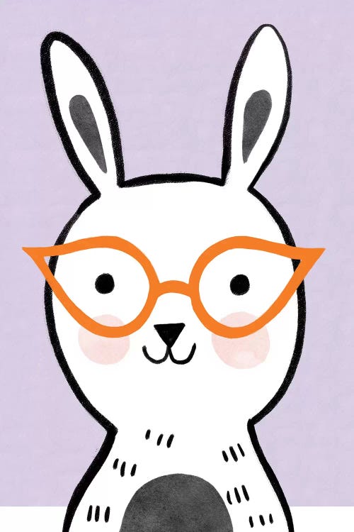 Baby Colorful Glasses II by Natalie Miles wall art