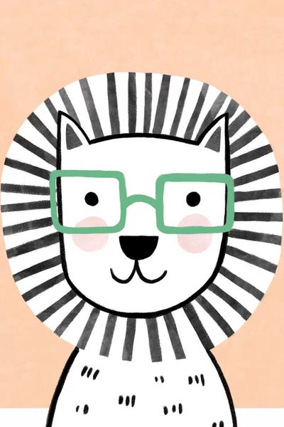 Natalie Miles: Baby Colorful Glasses III by Natalie Miles