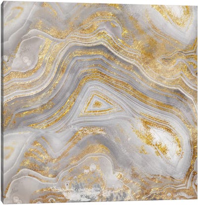 Agate Allure II Canvas Art Print - Pantone Color of the Year