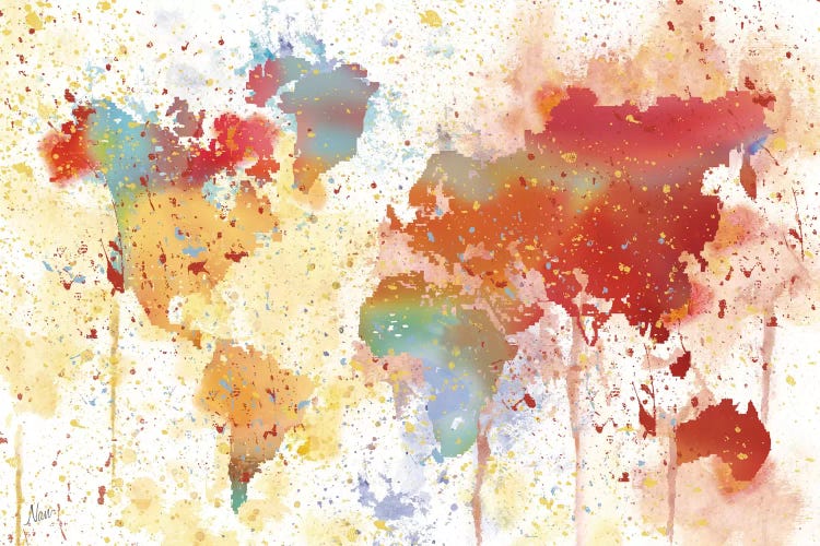 Traveled The World by Nan wall art