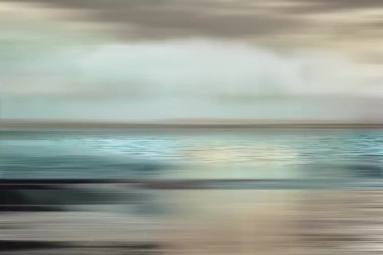 Shimmering Sea by Nan canvas print