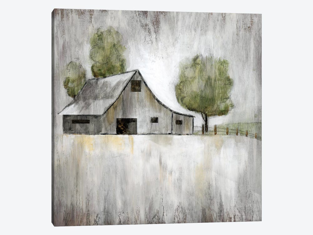 Weathered Barn by Nan 1-piece Canvas Wall Art