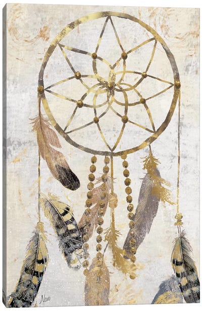Tribal Dreamcatcher Canvas Art Print - Arrows